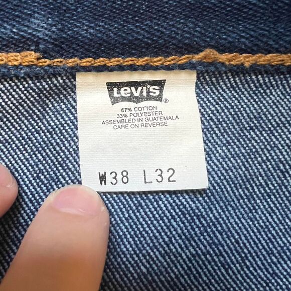 Vintage Black Tab Levi’s 517 Dark Wash Denim Jeans - Picture 1 of 6